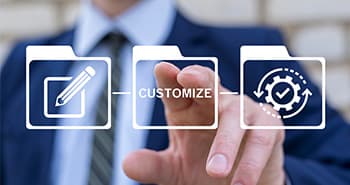 高いカスタマイズ性