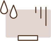 普通の紙の素材だと汚れやすく不衛生に見える