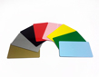 カラー無地カード（8色）0.76mm