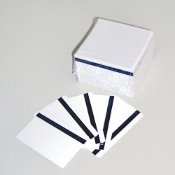 白無地 磁気カード JISⅡ