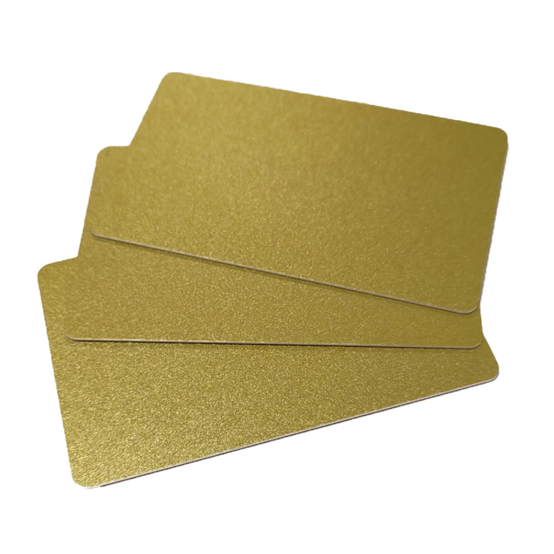 カラー無地カード(金)