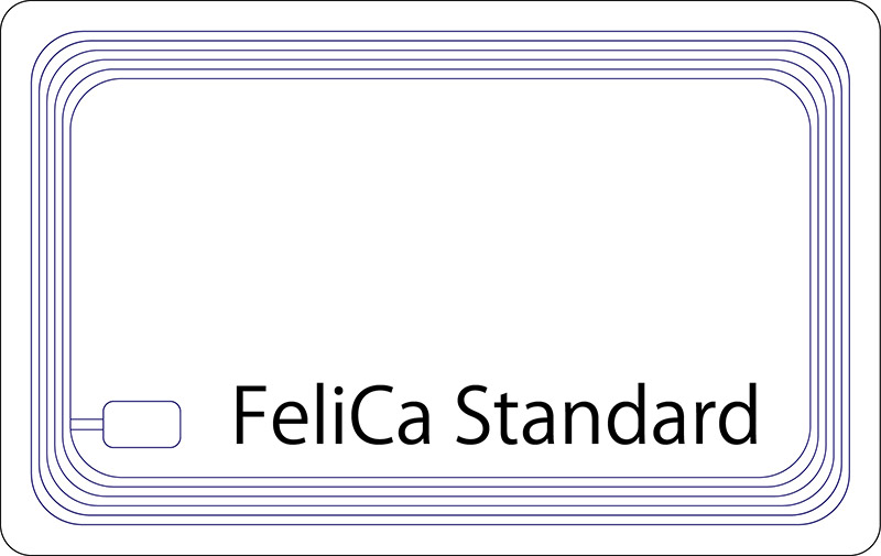 白無地ICカード FeliCa Standard